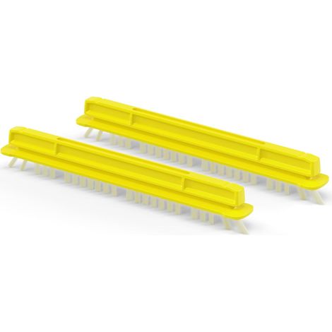 Kärcher Set de Brossettes Pour la Brosse Grand Format Pour Joints, Poils Résistants, Facile à Changer, Nettoyage Confortable des Joints, Accessoires d'Origine Pour Nettoyeurs Vapeur Kärcher