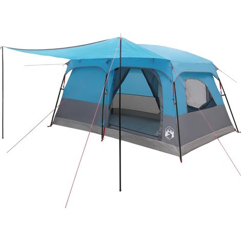 Tienda Familiar Azul 420 x 305 x 200 cm Poliéster y Acero