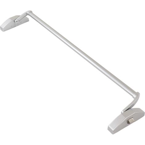 Verrou poussoir anti-panique à ouverture facile, barre de poussée robuste pour porte de secours, usage commercial (centre commercial, usine), point de verrouillage unique, sécurité renforcée. (1/5)