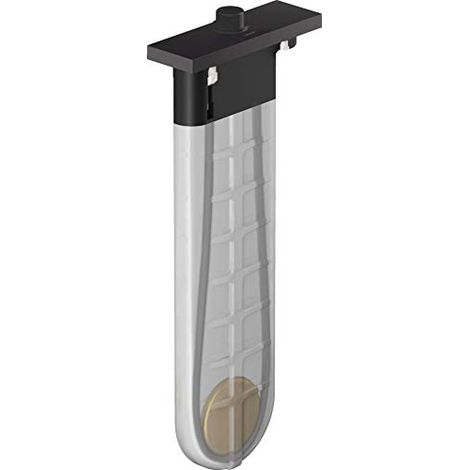 Hansgrohe sBox - Set esterno per doccetta per vasca da bagno, sBox, nero opaco 28010670 (1/4)