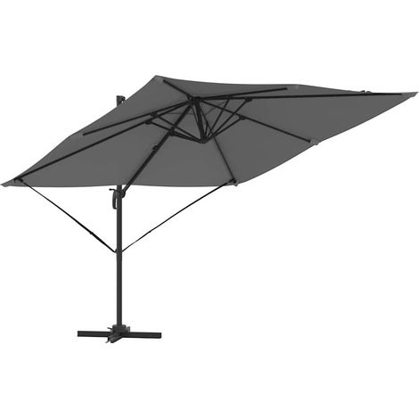 Parasol Roma Anthracite 286 x 284 x 265 cm (1/5)