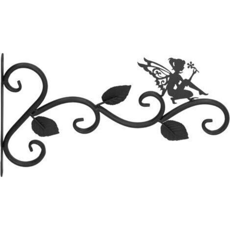 Plantes suspendues support en fer forgé mur jardinière crochet Pots de fleurs cintre pour salon balcon (1/3)