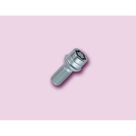 4 vis - 12x150 - L24.1 - H17 - Spherique - Chrome - Antivol de Roues - 516029 (1/2)