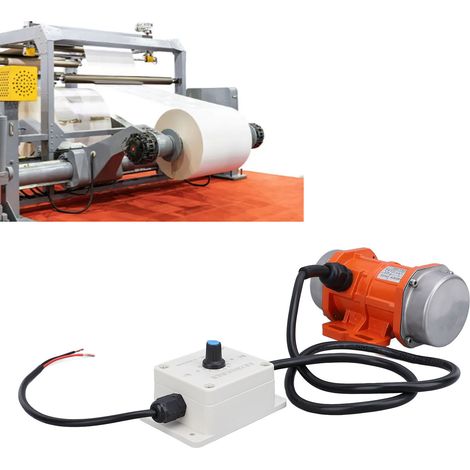 Moteur Vibrant sans Balai 24V 4000RPM pour Béton avec Vitesse Réglable IP65 Petit Vibreur de Sable pour Mélangeur à Béton - KZQ