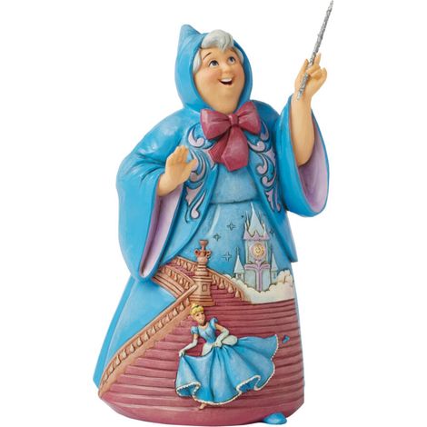 Statuetta Fata Madrina Disney Traditions 16cm Peraga Christmas