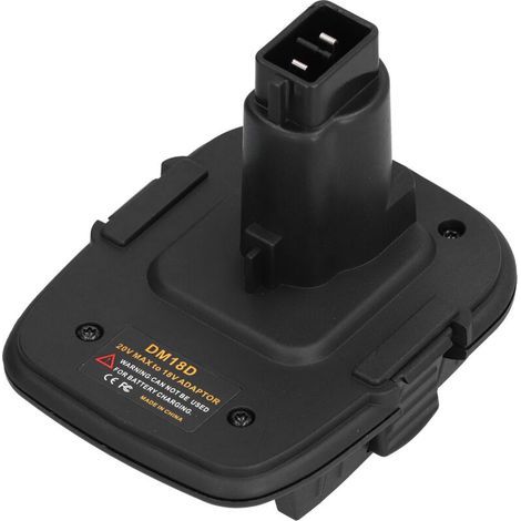 Adaptateur Batterie Connecteur d'Alimentation 18V pour Milwaukee DM18D - Kit de Conversion Universel