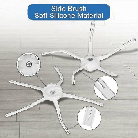 Accessori per robot aspirapolvere S7 MaxV Ultra / S7 MaxV / S7 Plus (4 spugne + 2 spazzole principali + 4 laterali + 4 filtri + 2 pennelli) (1/3)
