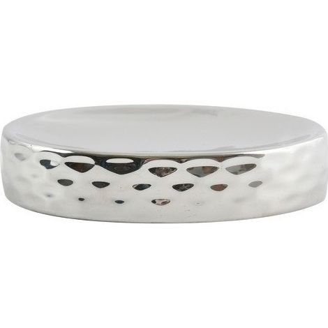 Porte Savon céramique PHOENIX Argent MSV
