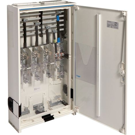 hager Hausanschlussschrank, univers Z, IP44, SKII, 950 x 550 x 205 mm (1/2)