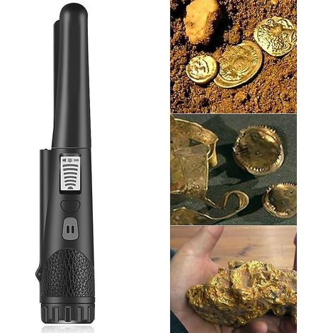 dtecteur De Mtaux Portable, Dtecteur De Mtaux Pinpointer Professionnel Haute Prcision Ip68 Tanche 3 Modes Avec Ecran Lcd Et Alarme Indicateur Led (1/5)
