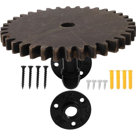1 Jeu Crémaillère pour Conduite d'eau étagère Murale de Secours cloison Flottante étagères d'angle flottantes Support de Rangement Mural pour cloisons Le Fer Coffee