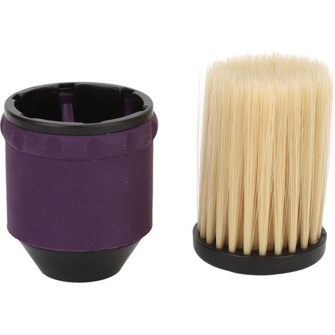 Brosse à poussière pour cheveux de cou, tête de brosse pour sèche-cheveux, balai à cheveux de cou, brosse de nettoyage anti-poussière coiffante (1/5)