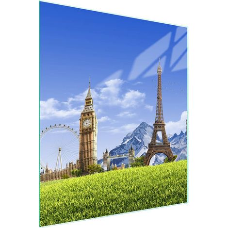 TAGLIERE IN VETRO 45x52 City (1/5)