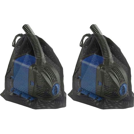 Sac de Protection pour Pompe - Maille Industrielle - 31 x 41 cm - Pour Étang Jardin Aquarium Réservoir - Lot de 2 (1/5)