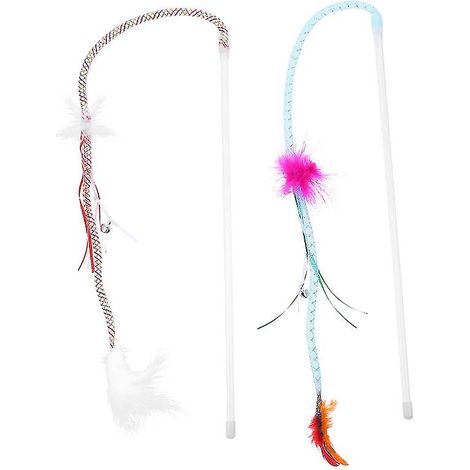 Lot de 2 bâtons pour taquiner les chats (1/2)