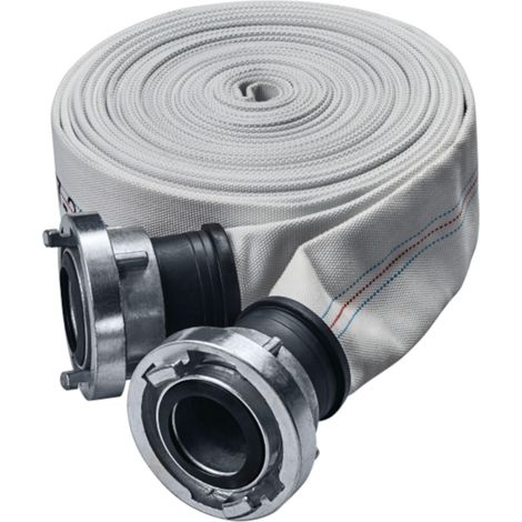 GEKA Bauschlauch 3" mit Storz B Anschluss - 15 m Flachschlauch