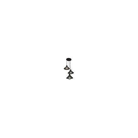 lampada da soffitto bolzano de 3xe27 h.reg.xd.40cm marrone