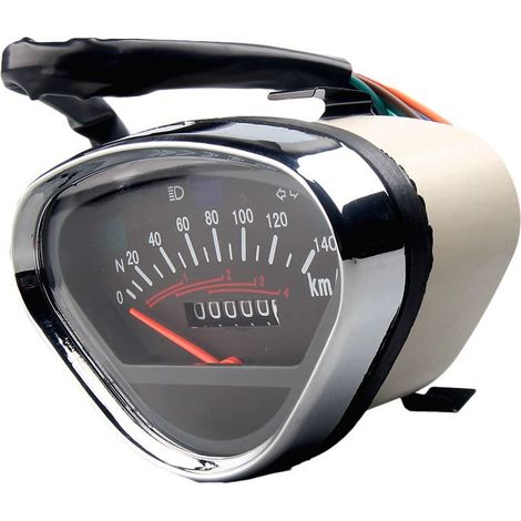 Mechanischer Tachometer für DAX 70 und Jialing 70, Retro-Armaturenbrett mit präzisem Drehzahlmesser und Kilometerzähler, integrierte Beleuchtung (1/4)