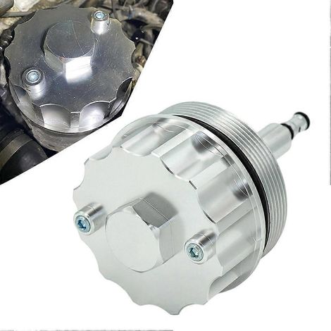 Couvercle adaptateur pour boîtier de filtre à huile pour BMW 323 E36 323i/328i E39 523i/528i E46 328 (1/5)