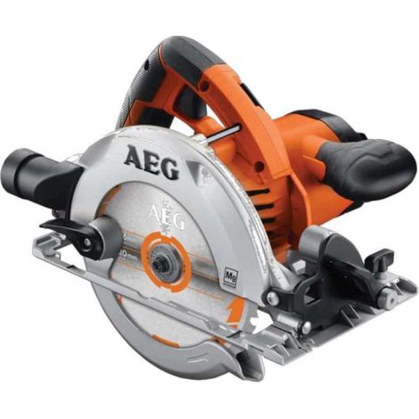 AEG KS15-1 Sega Circolare 190mm con Motore da 1500W, Sega Circolare a Batteria con Profondità di Taglio Massima di 64 mm, Cavo di 2m Incluso, Capacità di Inclinazione di 0 - 45° (1/2)