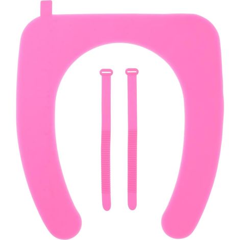 Housse de siège toilette en silicone KICHOUSE avec rembourrage réutilisable et confortable pour sall (1/5)