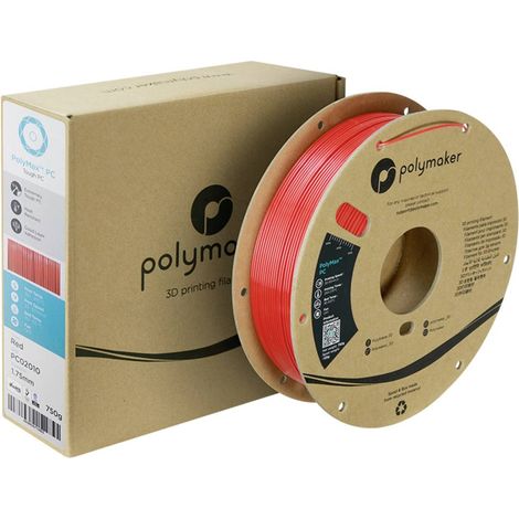 Polymaker PC02002 Polymax Tough Filamento per stampante 3D PC (policarbonato) Elevata rigidità, resistente al calore, r (1/5)