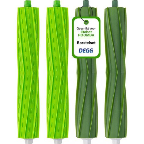 ® - Brosses en caoutchouc compatibles avec les iRobot Roomba séries E, I et J - Compatibles avec les pièces détachées iRobot Roomba - Convient aux modèles : i7, i7+, i1, i1+, i3, i3+, i4, i4+, i5, i5+ (1/3)