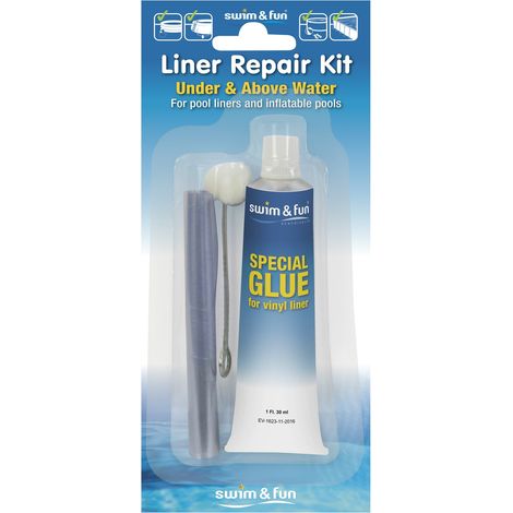 Kit di riparazione per piscina colla e toppa in pvc non necessita di scarico