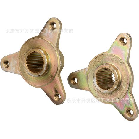 A pair of ATVs/go-karts, 50-110cc wheels, 23-tooth flanges, 78mm bolt pattern, 3-hole wheel hubs. (1/5)