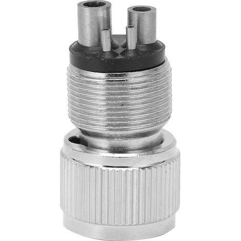 Adaptateur 4 à 2 Trous pour Pièce à Main Dentaire - Convertisseur Haute Vitesse en Acier Inoxydable (1/5)