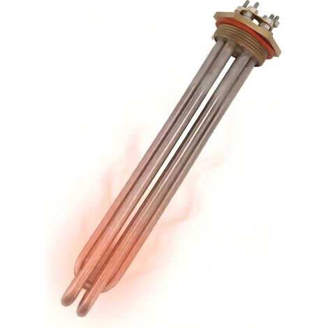 Chauffage tubulaire électrique 6 kW, tuyau de chauffage tubulaire à immersion en acier inoxydable pour poêle de sauna, composant de chauffe-eau électrique pour centre de (1/5)