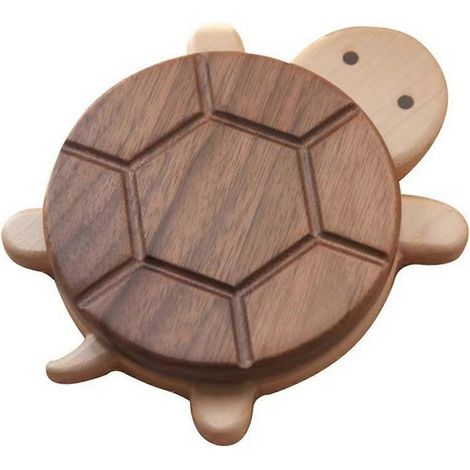 Sous-verre isolant mignon en forme de tortue pour bouilloire - (1/5)