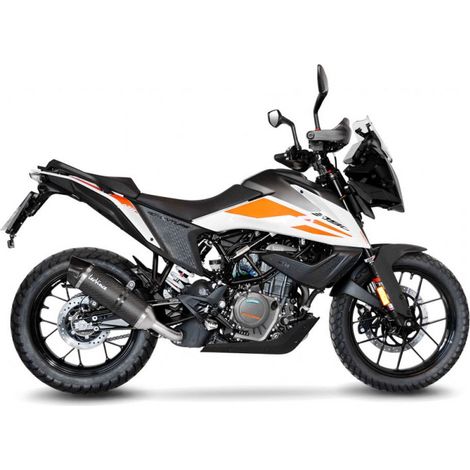 Silencieux LV ONE EVO Fibre de Carbone 390 ADVENTURE - Homologué (1/3)