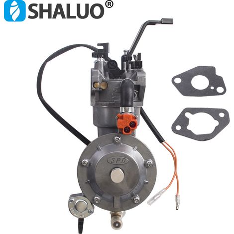 9 HP LPG generator 177F GX270, dual-fuel carburetor, manual LPG throttle, 3 kW P21-LPG