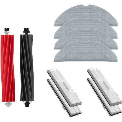 Accessoires pour Roborock S8 Pro Ultra S8+ : brosse principale, chiffon de nettoyage, filtre haute efficacité, pièces de rechange (1/5)