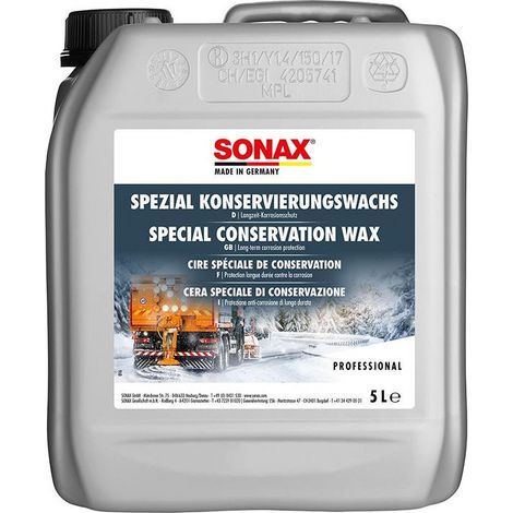 Cera speciale conservante SONAX 5 litri