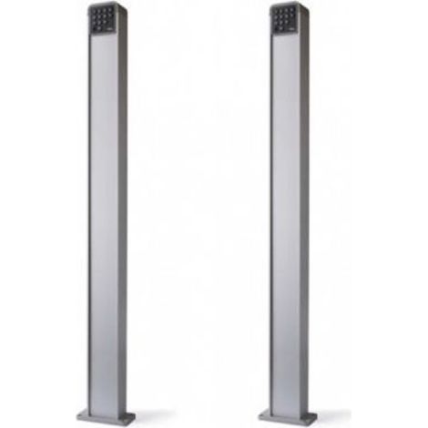 Colonnina in alluminio Nice PPK 1000mm per 1 selettore