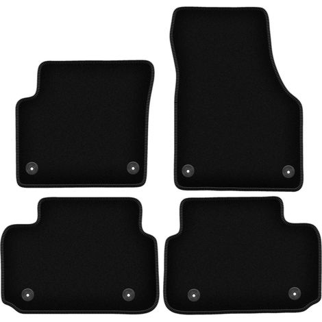 Tappetini BASIC in velluto nero per: Land Rover Discovery Sport SUV (2014-) (1/5)
