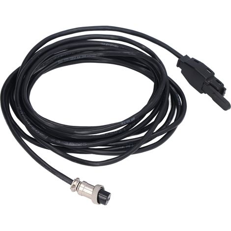 Interrupteur à Gâchette avec Câble et Connecteur d'Aviation pour Soudage TIG, Long 4.3m