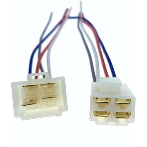 Adaptateur pour interrupteur de lève-vitre de porte avant compatible avec les modèles King Long, Kingway, Kaiwo D10 et Jietai Zhongzhi : fiche d'installation JB1260-4P