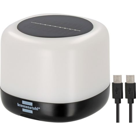 Brennenstuhl 1173740009 RGB GL 100 ASR LED Camping-Leuchte 340 lm akkubetrieben, solarbetrieben 0.4 (1/4)