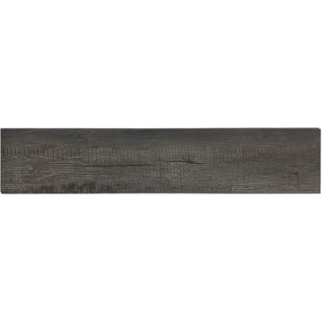 Suelo vinílico SPC con sistema clic 5 mm negro efecto madera 2,554 m² 10 lamas HOMVRA (1/5)