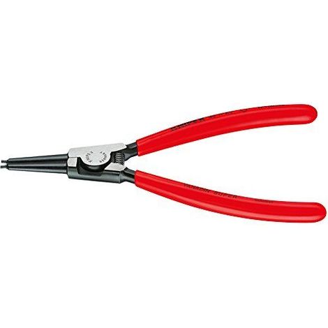 Knipex Pince pour circlips pour circlips exterieurs d'arbre noire atramentisee, gainees en plastique 140 mm 46 11 A0