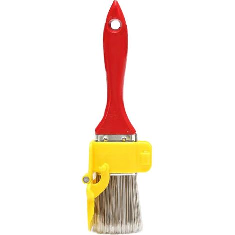 Séparateur de peinture rouge pour latex, murs intérieurs, rouleau mousse effet laine, 1 pièce
