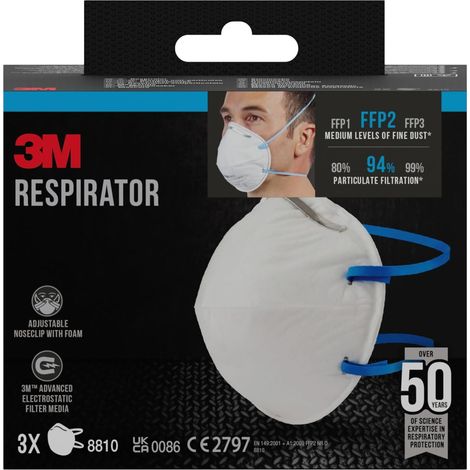 Masque pour ponceuse et outils électriques