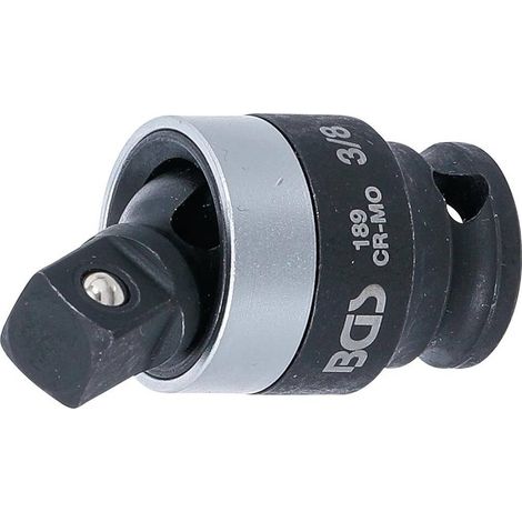 Cardan à Choc 10 mm (3/8) - Acier Résistant - Transmission Puissante et Fiable, Pro - D-Work (1/5)