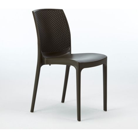 Stühle Küchenstuhl Esstischstuhl Esszimmerstuhl Boheme Grand Soleil - Braun