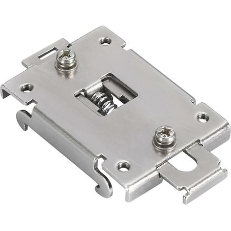 pince de fixation pour relais statique sur rail DIN 35 mm avec 2 vis de montage (1/5)