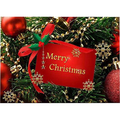 Tapis De Porte De Noël - 80 X 120 Cm - Polyester - Anti-Dérapant Pvc - Intérieur Et Extérieur - 1 Pièce (1/2)