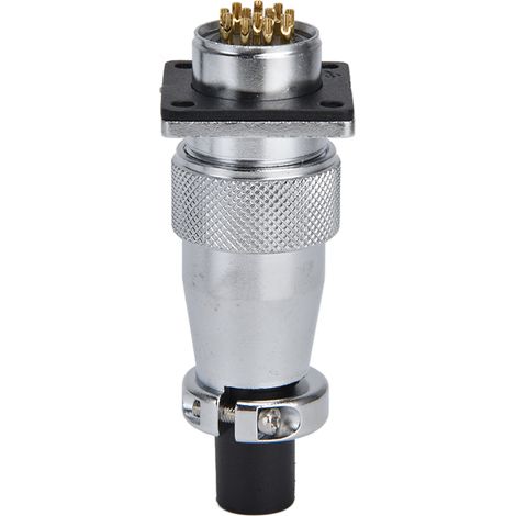 Connecteur aviation 400 V WS20, prise aviation, connecteur d'alimentation étanche (1/5)